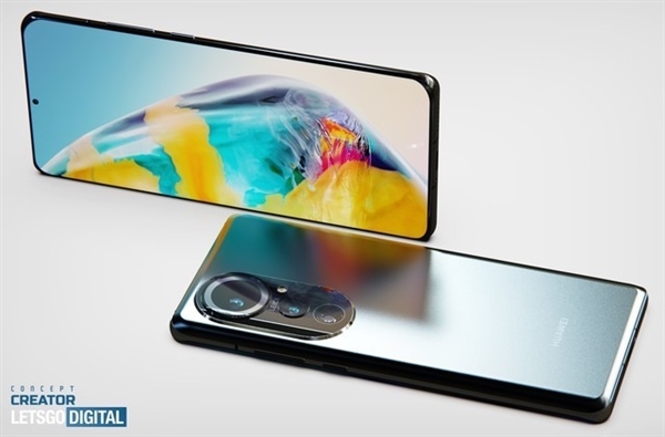 华为P50 Pro机型的3D模型图曝光:预装鸿蒙系统截图
