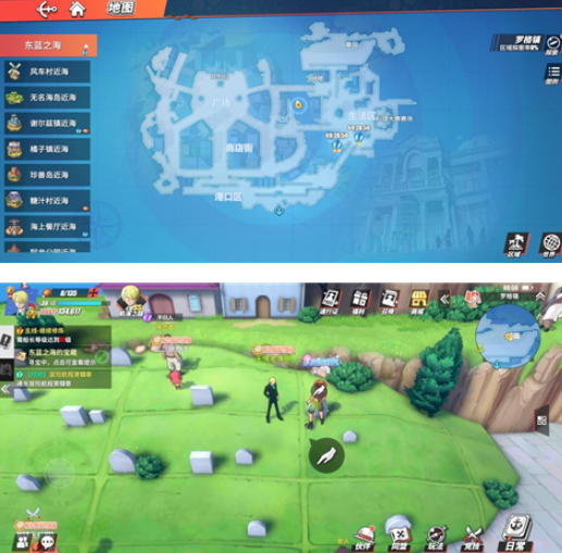 航海王热血航线东海之蓝的宝藏位置全攻略 航海王热血航线东海之蓝的宝藏在哪？