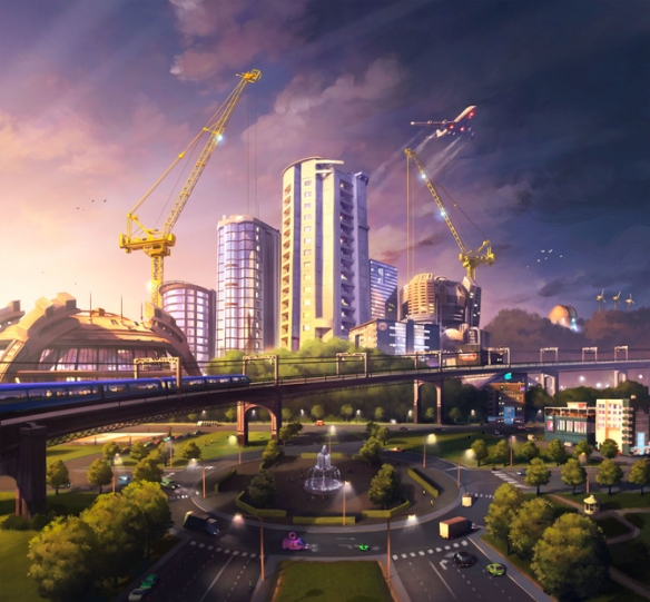 《城市：天际线》PS4版推出四款新DLC “车站”、“桥梁&码头”等