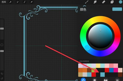 procreate吸取颜色如何添加到色卡?procreate吸取颜色添加到色卡教程