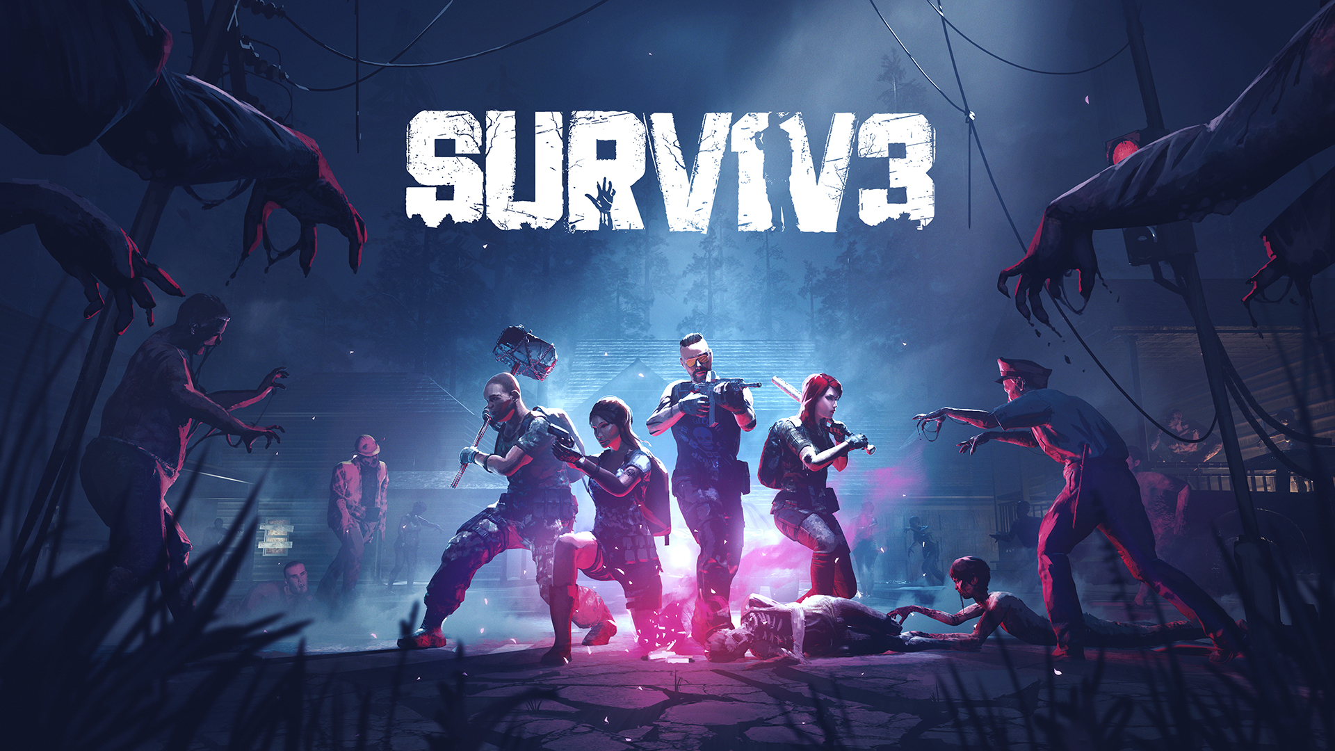 vr僵尸生存射击游戏《surv1v3》登陆steam 国区80元支持中文字幕