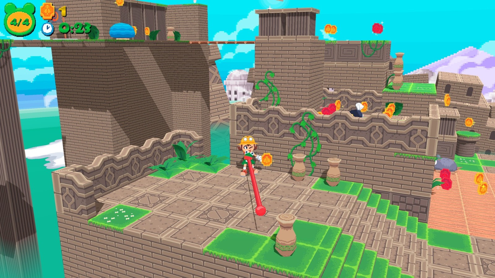 3D怀旧动作游戏《蛙枪》2022年登陆Steam/PS/Xbox/Switch
