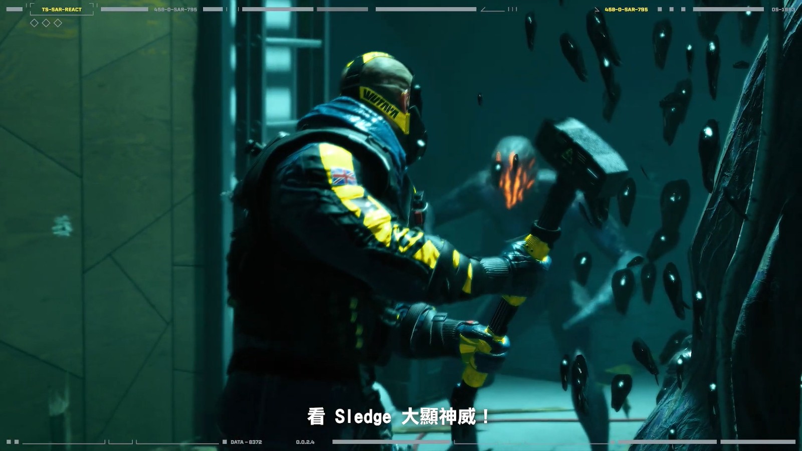 《彩虹六号:异种》“认识 REACT 特勤干员”系列影集之干员Sledge