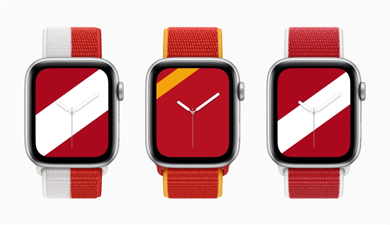 苹果推出22款国际系列 apple watch 表带和表盘 对应22个国家
