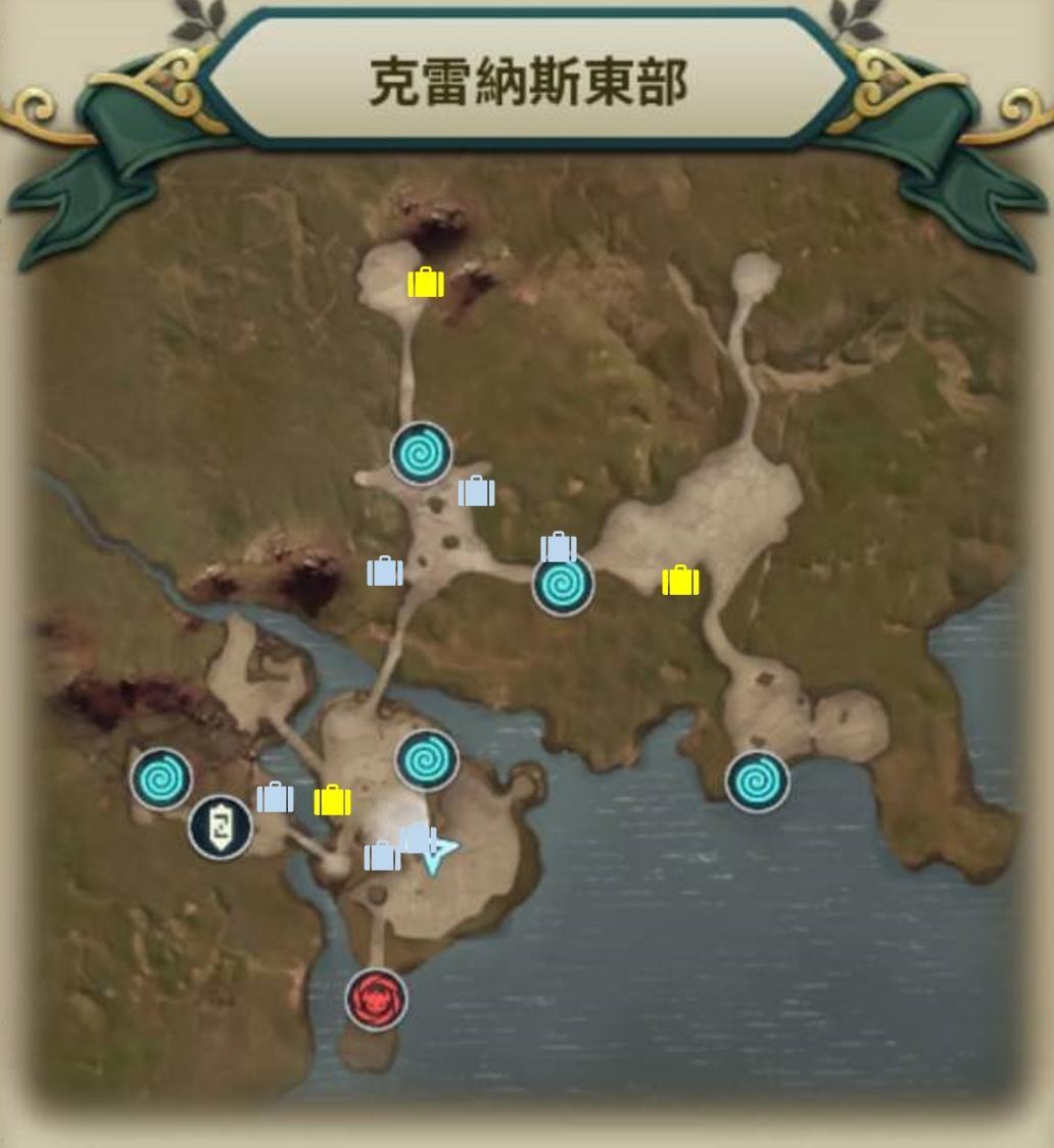 二之国交错世界克雷纳斯南部宝箱在哪？二之国交错世界克雷纳斯南部宝箱位置介绍