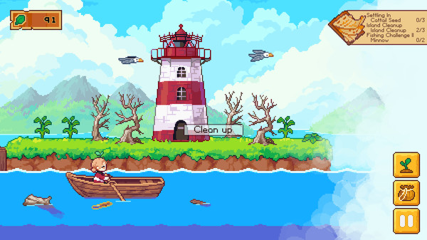 休闲建造游戏《路纳的钓鱼花园》登陆Steam 首周优惠价28元