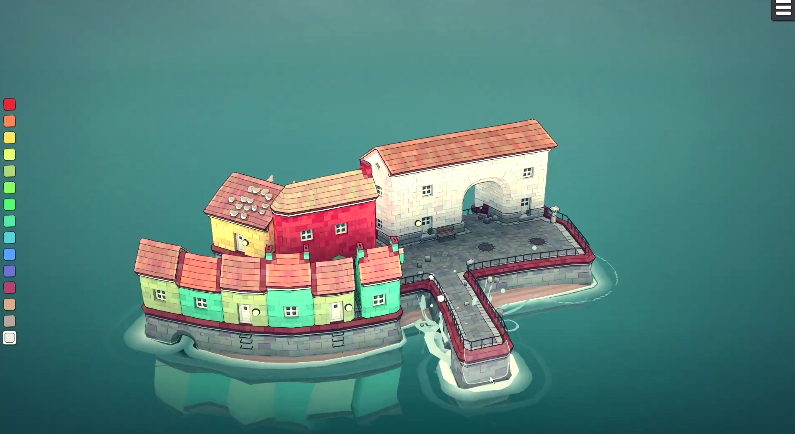 即时城镇建造游戏《Townscaper》8月正式登陆Steam和Switch