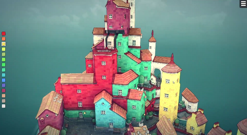 即时城镇建造游戏《Townscaper》8月正式登陆Steam和Switch