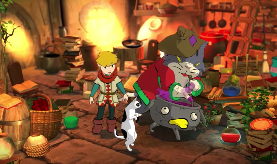 冒险RPG游戏《巴尔多:守护者猫头鹰》上架Steam 支持简中