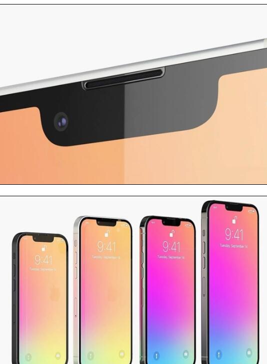 备受关注iPhone 13超清图曝光:刘海面积大幅度减小