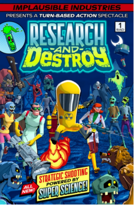 回合制动作游戏《RESEARCH and DESTROY》体验版登陆Steam