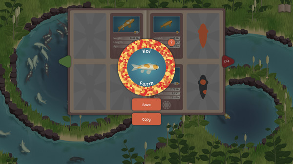 锦鲤养殖模拟游戏《锦鲤养殖场》Steam新史低10元