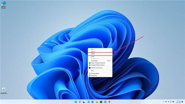 Windows11系统怎样刷新按钮?Windows11系统刷新按钮的教程步骤