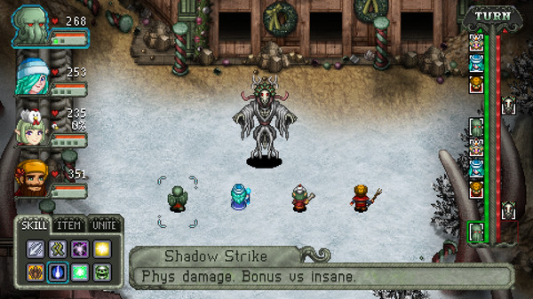 回合制RPG搞笑游戏《克苏鲁拯救圣诞节》PS5版已发售 售价9.99美元