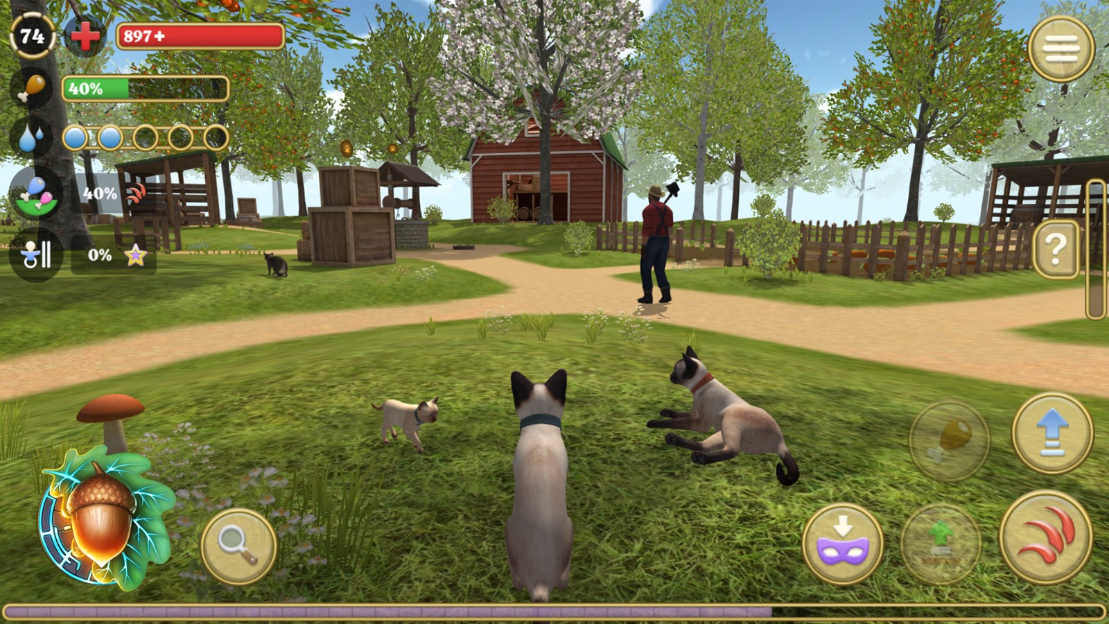 《模拟猫咪:农场动物》上架Steam 7月24日发售