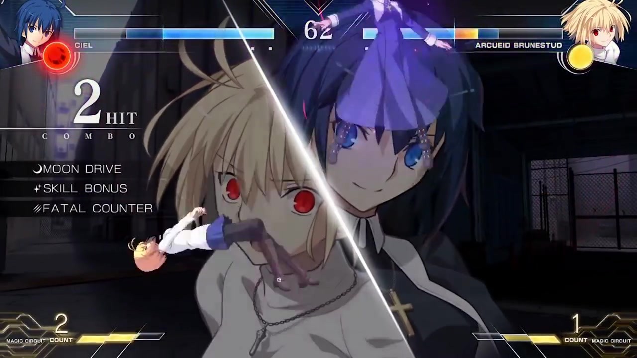 格斗游戏《Melty Blood: Type Lumina》角色希耶尔预告