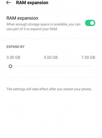 OPPO Find X2更新内存扩展功能:8GB秒变15GB