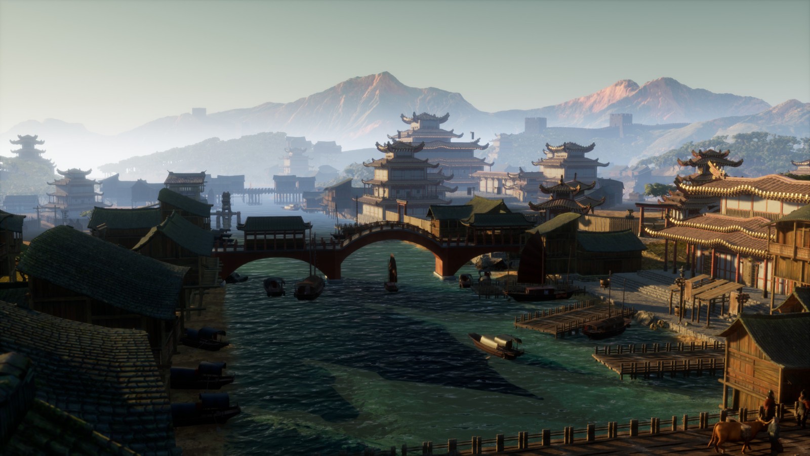 第一人称建造游戏《中国边疆》上架Steam 探索修建长城时的华人生活