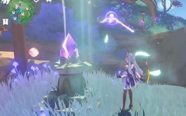 原神鸣神大社聚电石机关怎么开启？原神鸣神大社聚电石机关开启方法