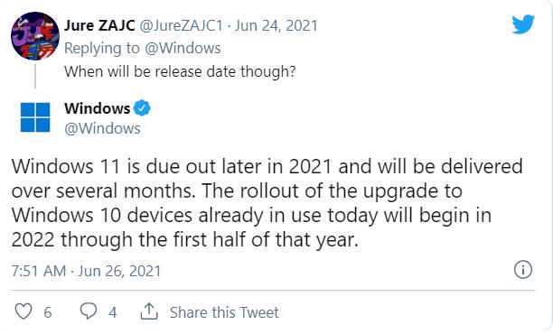 微软发布了Windows 11 系统:Win10 PC版2022年开始免费升级