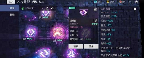 王牌竞速以太芯片怎么搭配？王牌竞速以太芯片搭配攻略