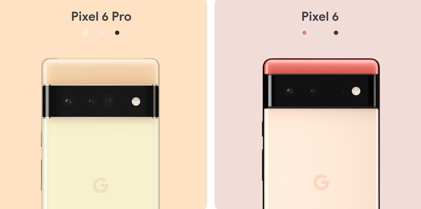 谷歌 Pixel 6/Pro 手机正式公布 今秋发布 搭载 Google Tensor