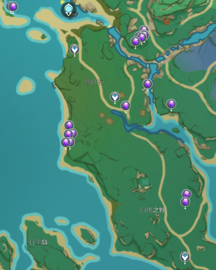 原神紫晶块分布地点介绍 原神紫晶块分布在哪里