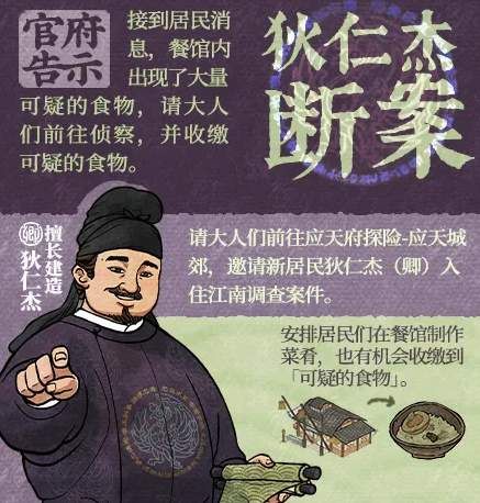 江南百景图狄仁杰位置 江南百景图狄仁杰在哪？