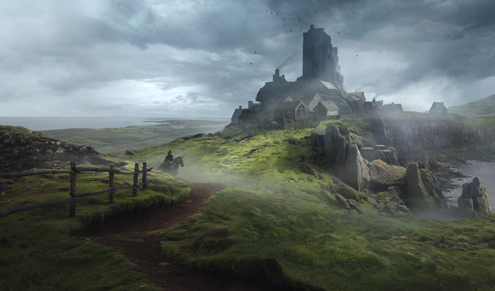 RPG新作《宣誓》艺术概念图公布 很有黑魂的味道