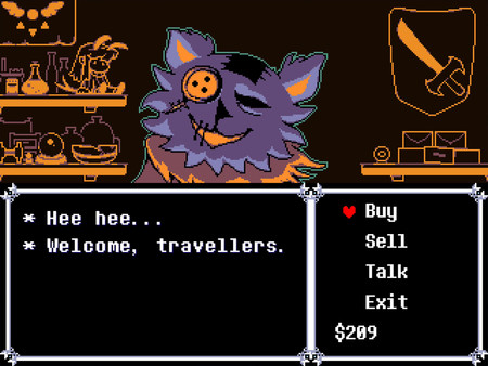 RPG新游《DELTARUNE》第1、2章Steam免费试玩