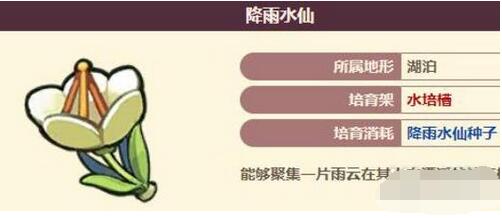 诺弗兰物语降雨水仙怎么种?诺弗兰物语降雨水仙种植方法