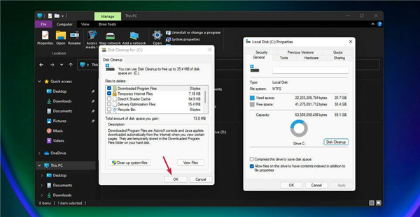 如何在Windows11中运行磁盘清理？Windows11运行磁盘清理方法-66绿色资源网-第7张图片