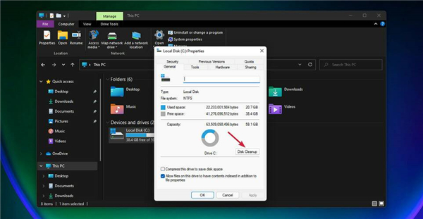 如何在Windows11中运行磁盘清理？Windows11运行磁盘清理方法-66绿色资源网-第6张图片