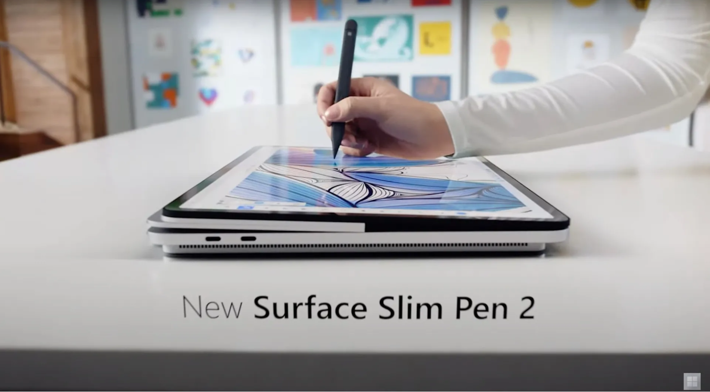 微软推出 Surface Laptop Studio 电脑 显示屏可向前拉动