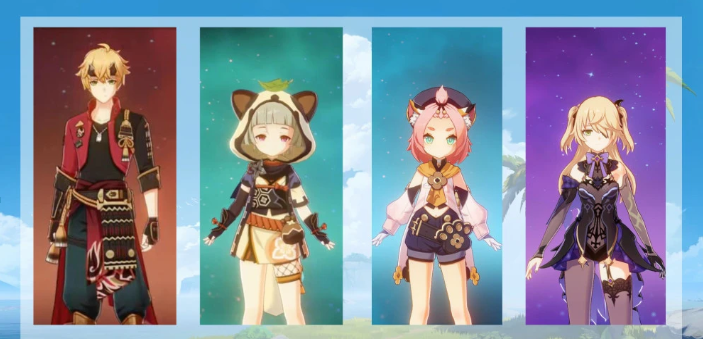 原神胡桃卡池4星角色介紹 原神胡桃卡池4星角色有哪些？截圖