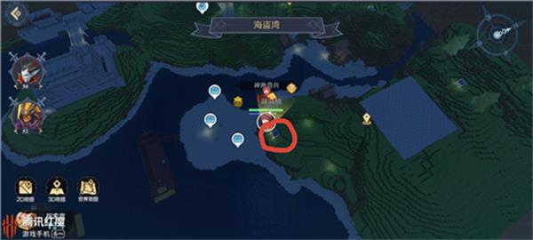 神角技巧海港城隐藏箱子在哪里刷新？神角技巧海港城隐藏箱子位置介绍截图