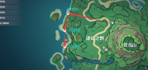 原神獸境之狼擊殺路線獸爪材料如何收集？原神獸境之狼擊殺路線獸爪材料收集攻略截圖
