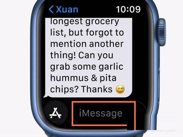 AppleWatchSeries7如何打字聊天？AppleWatchSeries7打字聊天的方法