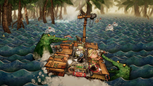手绘风航海生存动作游戏《垃圾水手》上架Steam 12月16日发售支持简中
