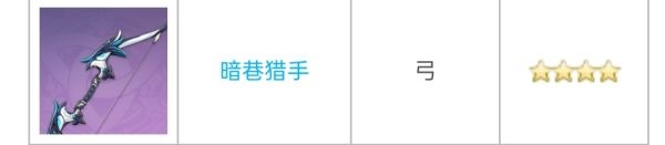 原神2.2全四星弓適用角色有哪些?原神2.2全四星弓適用角色介紹截圖