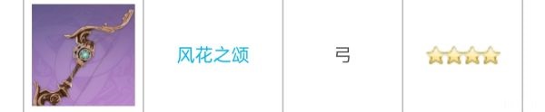 原神2.2全四星弓適用角色有哪些?原神2.2全四星弓適用角色介紹截圖