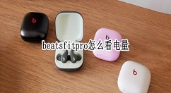 beatsfitpro怎么查看剩余电量？beatsfitpro查看电量方法汇总