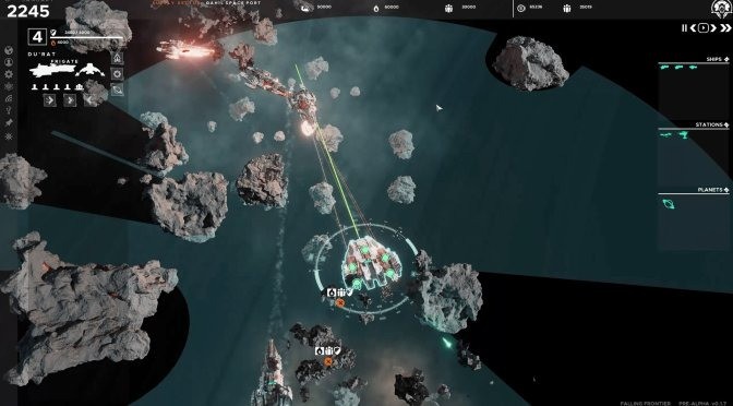 太空即时战略游戏《坠落边界》发售推迟至2022年