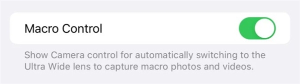 苹果发布 iOS 15.2 RC预览版更新 修复微距功能