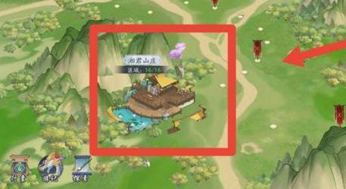 武林闲侠湘君山庄石室在哪里？武林闲侠湘君山庄石室位置介绍