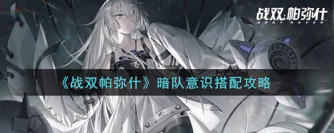 战双帕弥什暗队意识怎么搭配?战双帕弥什暗队意识搭配攻略