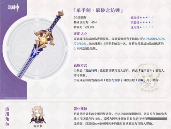 原神手游辰砂之紡錘怎么樣?原神手游辰砂之紡錘介紹