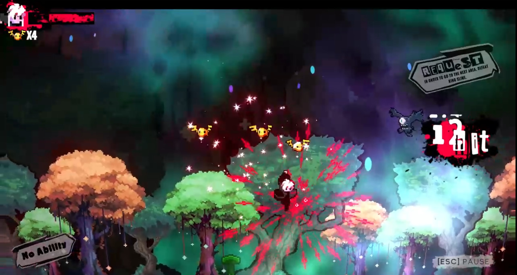 2D横版动作冒险游戏《深渊公主》明日登陆Steam 支持简中