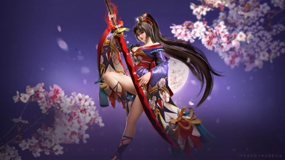 《永劫无间》12月23日推出妖刀姬个人联动皮肤——樱雨刀舞
