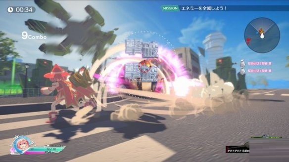 第三人称射击游戏《魔炮少女梅加斯菲亚》公布 2022年内推出PC版和主机版